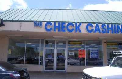 The check store cashing place