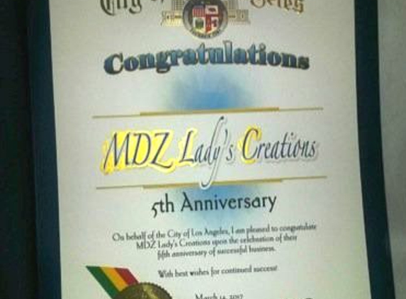 MDZ Lady's Creations - Lakewood, CA