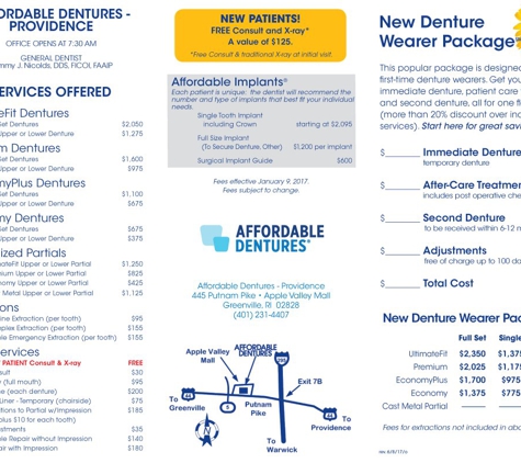 Affordable Dentures - Greenville, RI