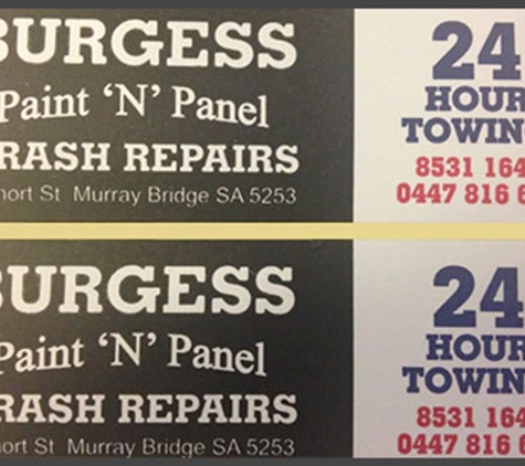 Burgess Paint 'N' Panel. Burgess Paint 'N' Panel Crash Repairs