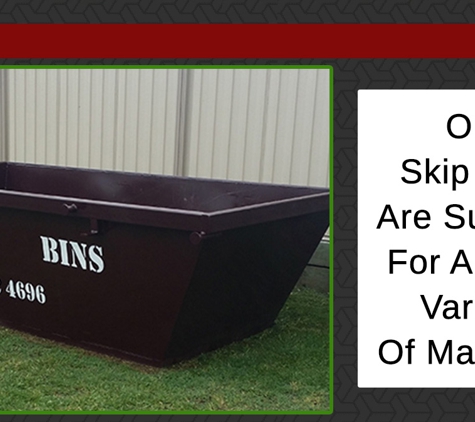 Dumpit Handy Bins. Our Skip Bins Are Suitable For A Wide Variety Of Materials