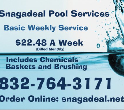 Snagadeal Pool Service - Tomball, TX