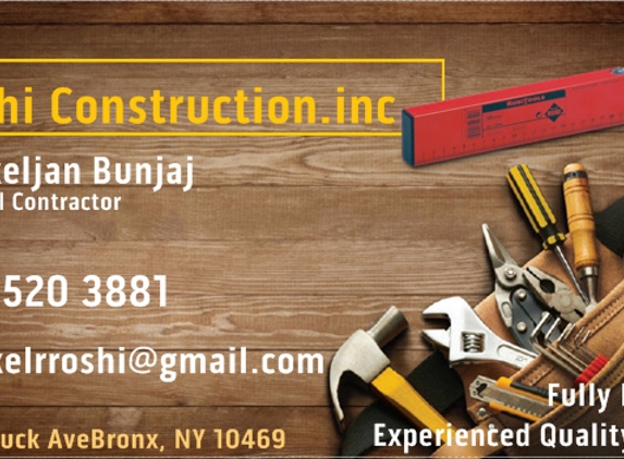 Rroshi Construction Inc - Bronx, NY