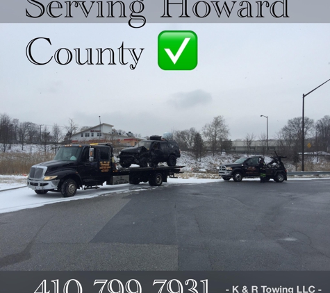 K&R Towing LLC - Jessup, MD