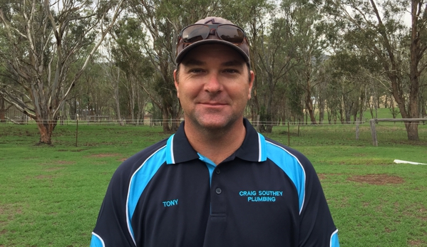 Craig Southey Plumbing - Drayton, QLD. Tony Bott