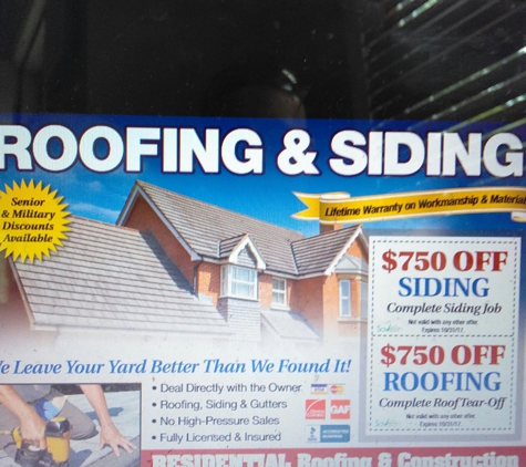 Residential roofing and construction - romulus, MI