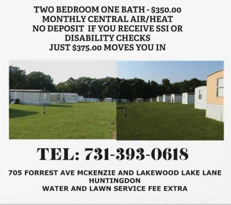 Carroll County Mobile Home Rentals LLC - Mc Kenzie, TN