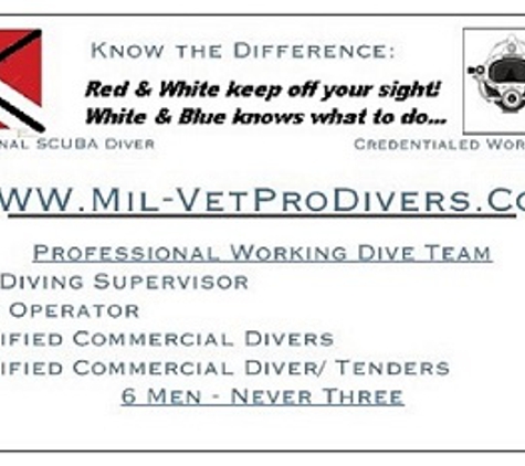 Mil-Vet Professional Divers Marine Salvage & Service - Stephenson, MI