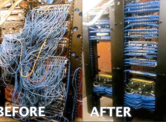 Expert Turnkey Managed IT Support - Pompano Beach, FL. Im Amazed at the finished result of this network rack.