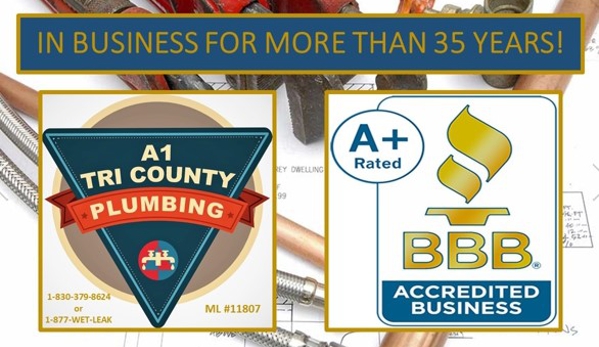 A-1 Tri-County Plumbing Inc - Seguin, TX