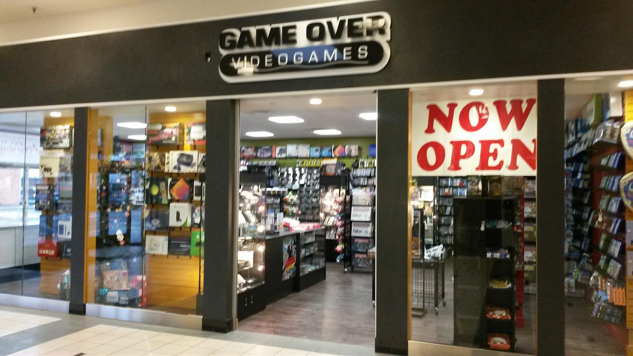 game over video game store