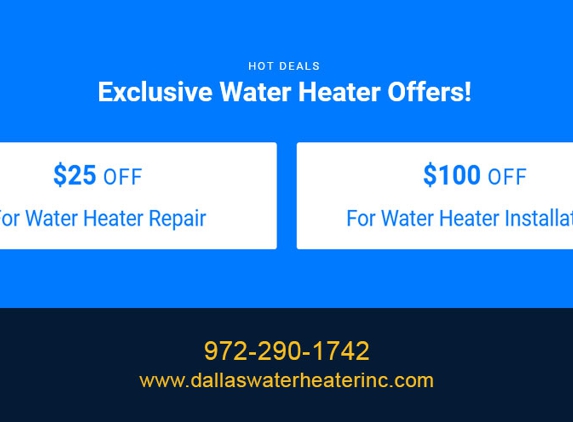 Dallas Water Heater Inc - Dallas, TX