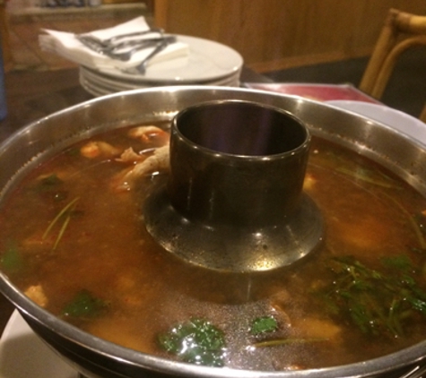 Siam Rice - Saugus, CA. Tom yum hot and sour soup
