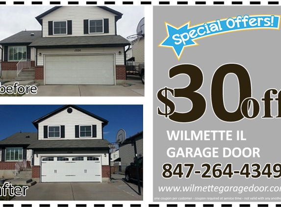 #WILMETTE IL _GARAGE DOOR - Wilmette, IL