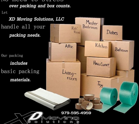 XD Moving Solutions LLC - College Station, TX