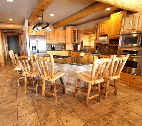 Rustic Log Furniture - Orem, UT. Bar Stools