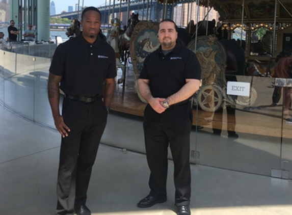 Secure - New York, NY. Our NYC security guards working an outdoor special event.