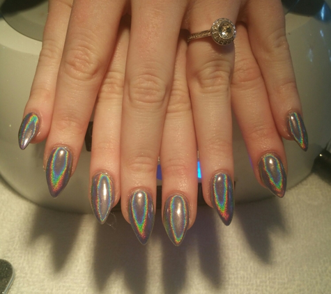 T & B Nails & Spa - Covington, WA. New chrome