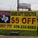 ADAMS AUTO INSPECTION
