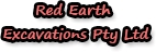 Red Earth Excavations Pty Ltd Logo