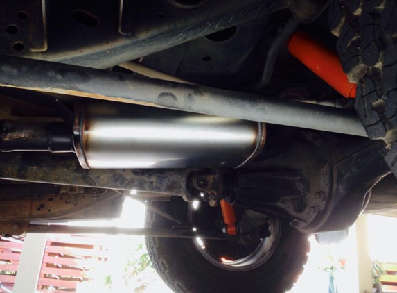 Erina Muffler Centre - Erina, NSW. Hi flow muffler fitted