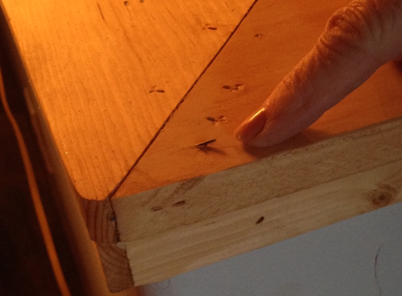 Grizzly Services - Wasilla, AK. Nail protruding from new banister