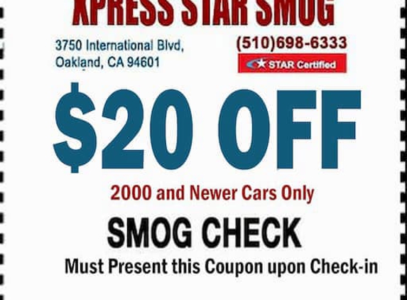 Xpress Star Smog - Oakland, CA