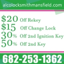 Alco Locksmith Mansfield - Locks & Locksmiths