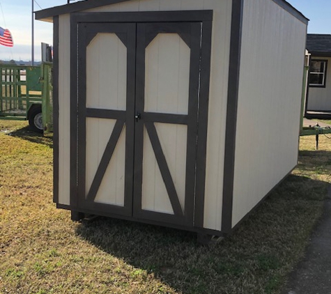 Elenson Buildings - Spring, TX. 6' x 12' Lean-To style