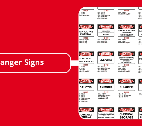 Fire Australia Co. Pty Ltd - Knoxfield, VIC. Danger Signs