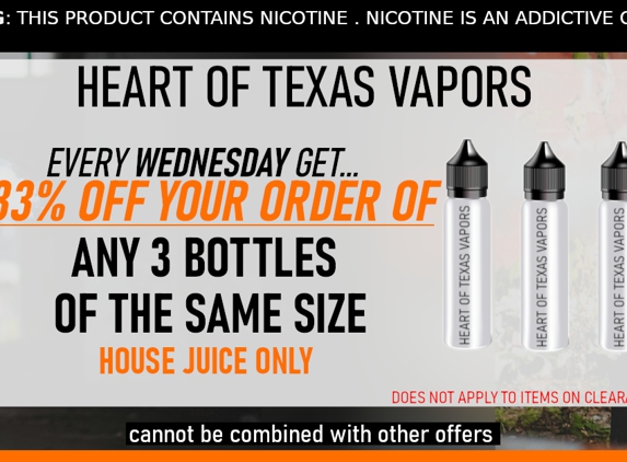 Heart Of Texas Vapors - Copperas Cove, TX