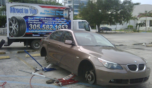 Direct To You Tires & Wheels-Mobile Tire Service - Miami, FL