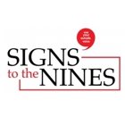 Signs to the Nines