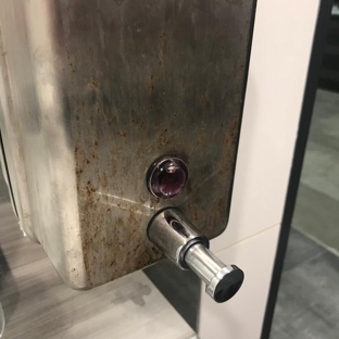 Kurt Vravnik Constructions - Mullaloo, WA. 3 months in soap dispensers already rusted