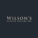 Wilson's Rubbish Hauling Inc - Recycling Equipment & Services
