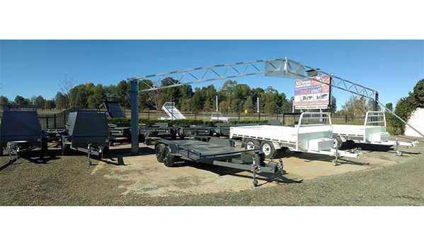 M D Steel Fabrication - Forbes, NSW. Car Trailers and Custom Built Trailers