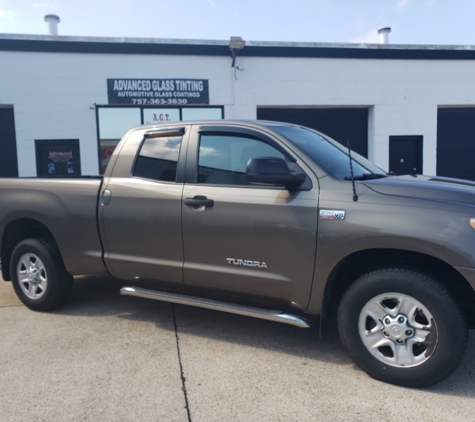 Advanced Glass Tinting - Norfolk, VA. 2018 Toyota Tundra dubble cab