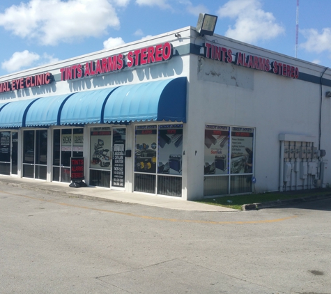 CI window tints and electronics - Miami, FL. New sign.