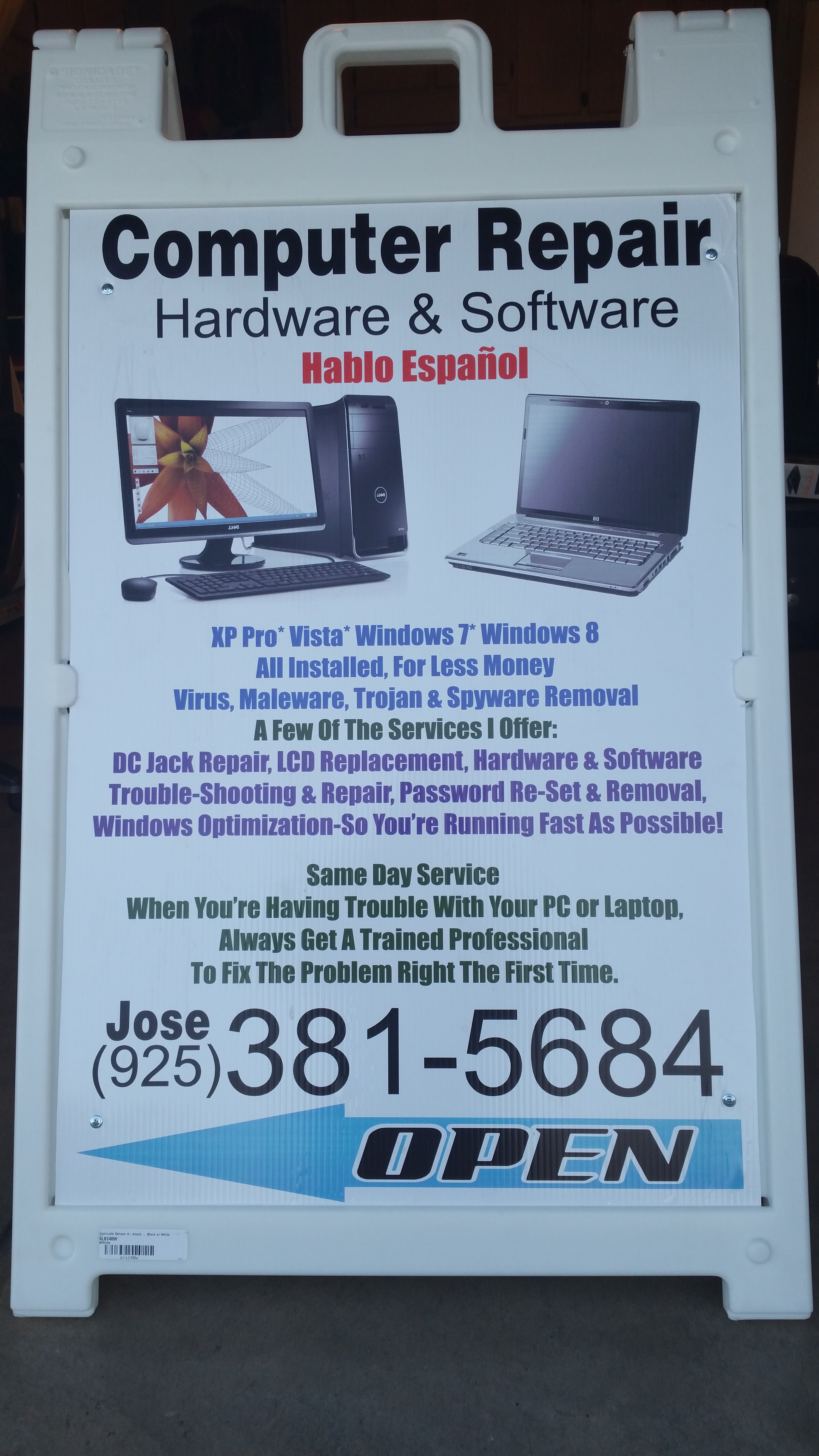 Jose S Computer Repair 57 Dunedin Dr Brentwood Ca 94513 Yp Com