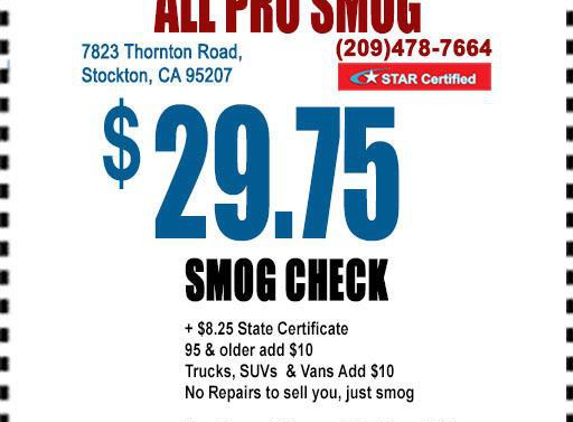All Pro Smog - Stockton, CA