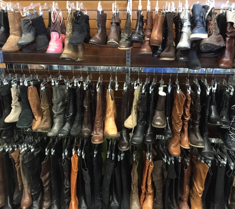 Plato's Closet - Joplin, MO. They buy your boots, short and tall....