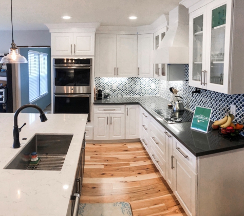 A+ Construction Pro - North Highlands, CA. Ocean Inspired Kitchen Remodel in Auburn, CA