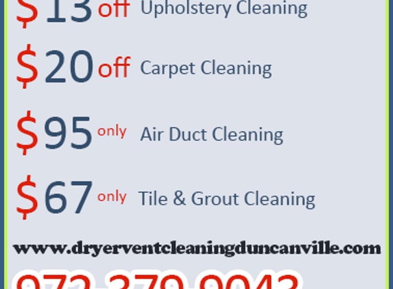 Dryer Vent Cleaning Duncanville - Duncanville, TX