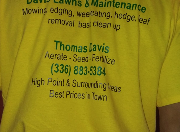Davis Lawns & Maintenance - High Point, NC