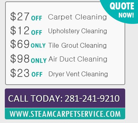 Steam Carpet Service in Houston TX - Houston, TX