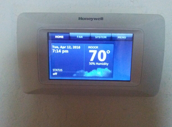 Ray O. Cook Heating & Air - Roseville, CA. AC/ Heating thermostat