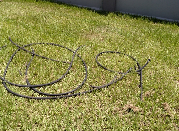 Cls Landscapes - Spring Hill, FL. The hose