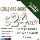 Garage Doors The Woodlands TX - Garage Doors & Openers