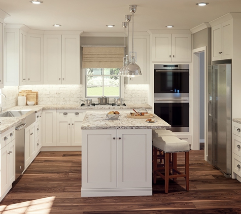 Prime Cabinetry. Shaker White Kitchen Cabinet