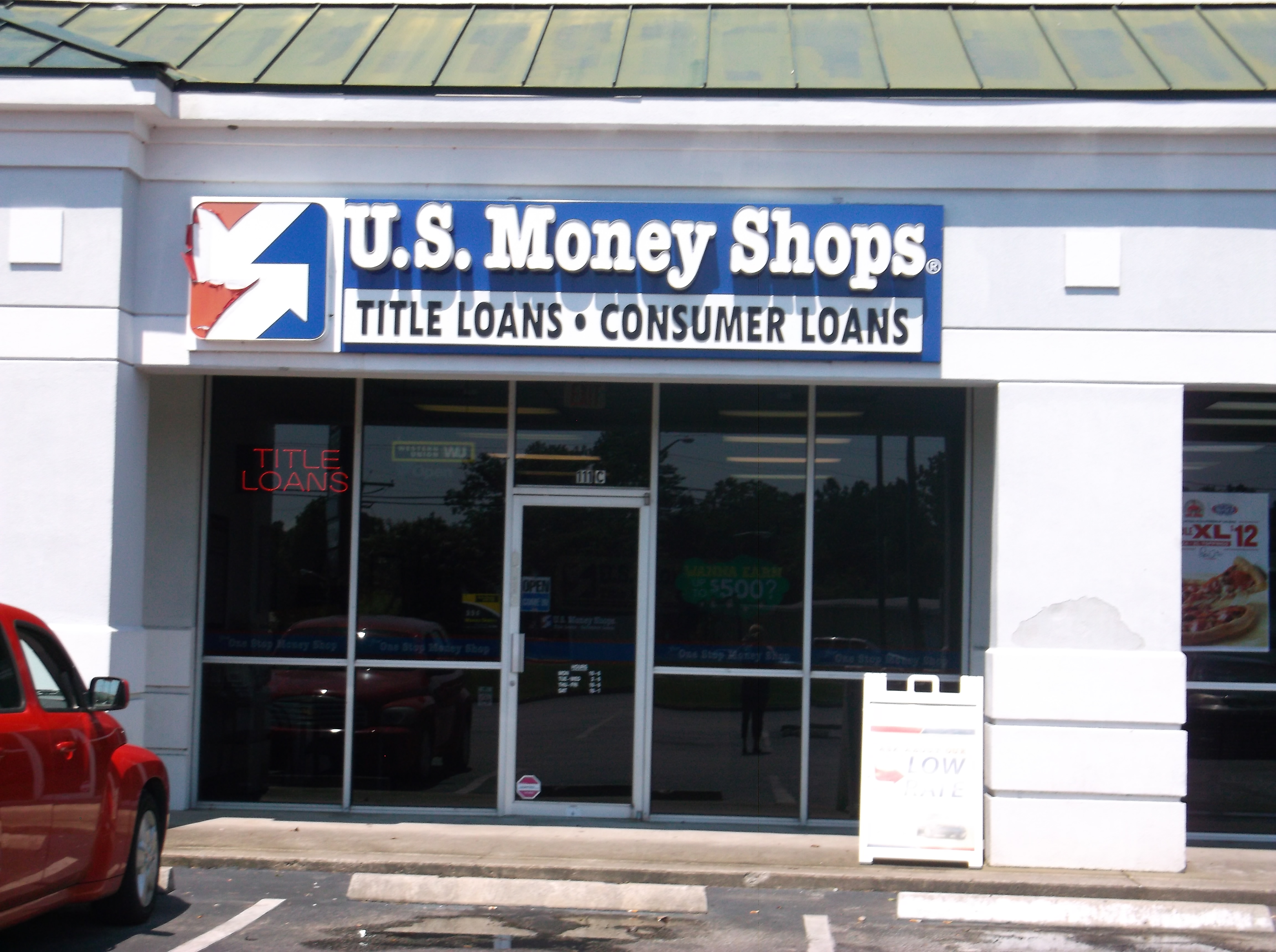 Moneyshop. Money shop.